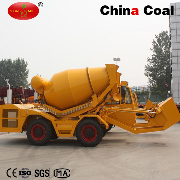 2.5 Cbm Concrete Mixing Pump Plant Mixer Truck Image1