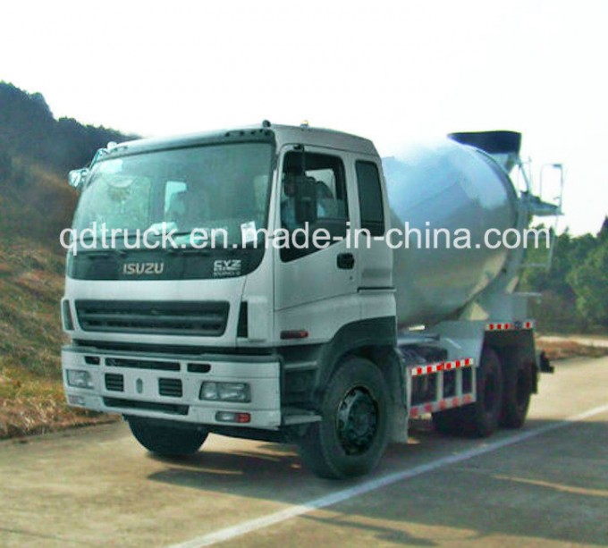 Stock ISUZU truck, 8-10 m3 ISUZU concrete mixer truck Image1