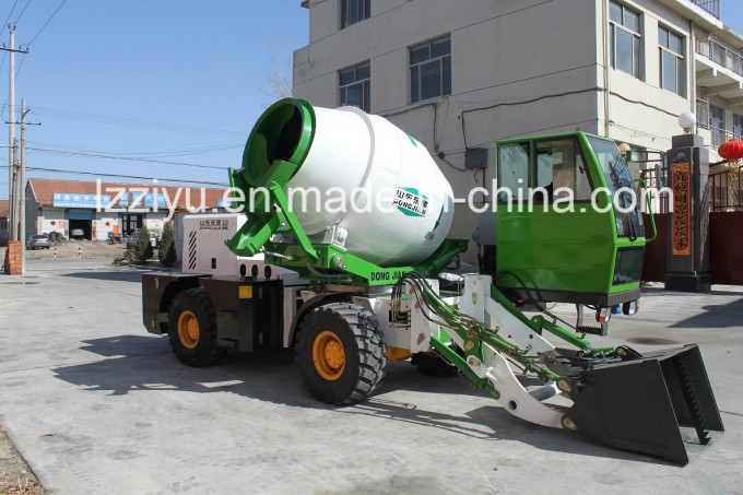 1.0 Capacity Automatic Concrete Mixer Truck Image1