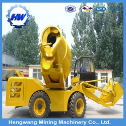 Mini Automatic Self Loading Mobile Concrete Mixer Hydraulic Diesel Truck