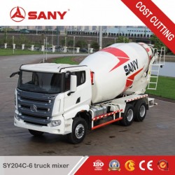 Sany Sy204c-6 4m3 4 Cubic Meters Small Concrete Truck Mixer for Sale in India