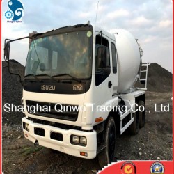 Japan Isuzu Concrete Cement Mixer Truck Sale in Philippines (10PE1engine)