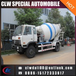 4*2 LHD Concrete Mixer Truck, Small Concrete Mixer Truck From China for Sale