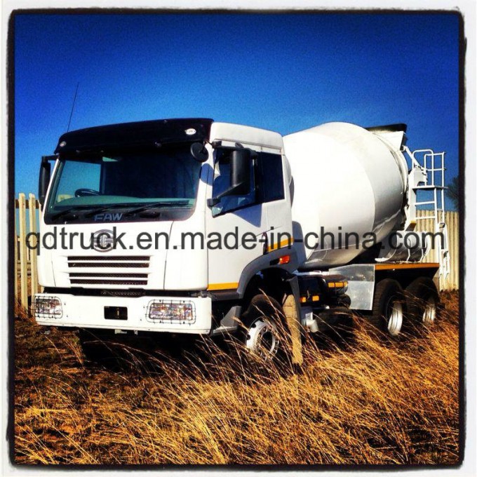 FAW CONCRETE MIXER TRUK PRICE, CEMENT MIXER TRUCK CAPACITY Image1