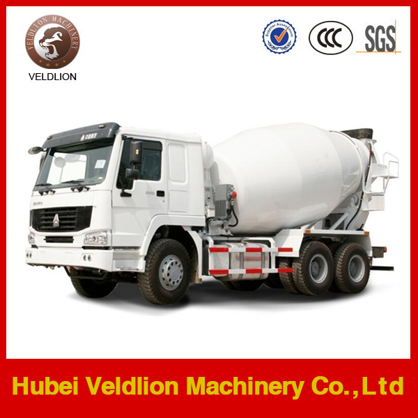 Sinotruk HOWO Self-Loading 8cbm/10cbm/12cbm/8m3/10m3/12m3 Cement Mixing Concrete Mixer Truck Image1