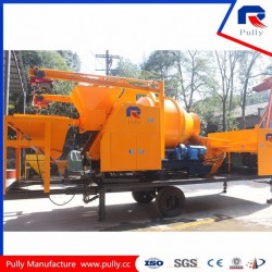 Hot Sale Concrete Mixer Pump Truck with Batcher