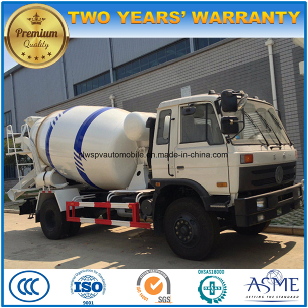 5000L Concrete Drum Mixer Truck 6 Wheels Cement Delivery Truck Image1
