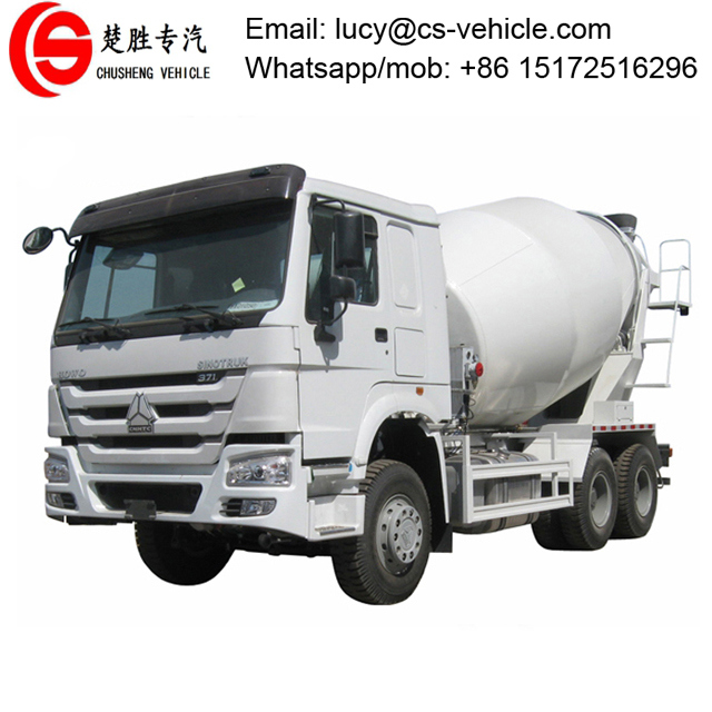 Sinotruk HOWO 6X4 8m3 Concrete Mixer Truck 371HP 8cbm Concrete Truck for Sale Image1