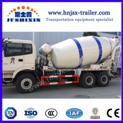Heavy Duty 6X4 9m3, 10m3, 12m3 Concrete Mixer Truck