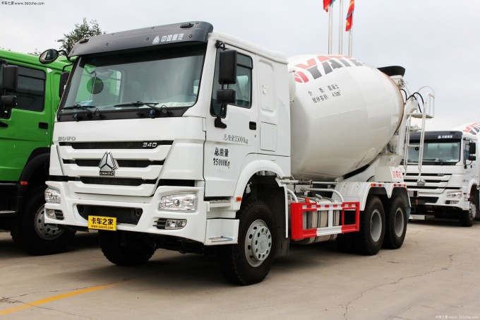 12m3 HOWO 6X4 Concrete Mixer Truck/ Mixe Rcement Truck Image1