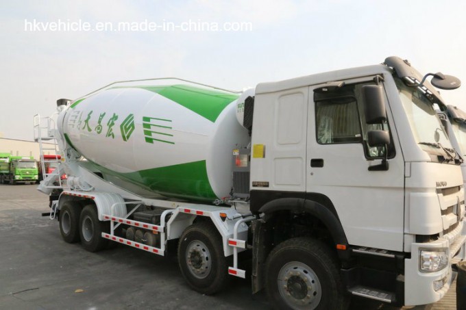 Brand New Sinotruk HOWO 371HP 8*4 6m3, 8m3, 9m3, 10m3, 12m3, 14m3, 16m3 Concrete Mixer Truck Image1