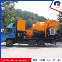 Concrete Pump Truck with Jzm500 Mixer