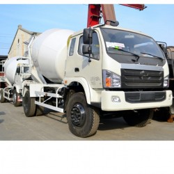 (JC8m3/JC8m3-D) 8cbm Mobile Concrete Truck, 8cbm Wheel Concrete Mixer