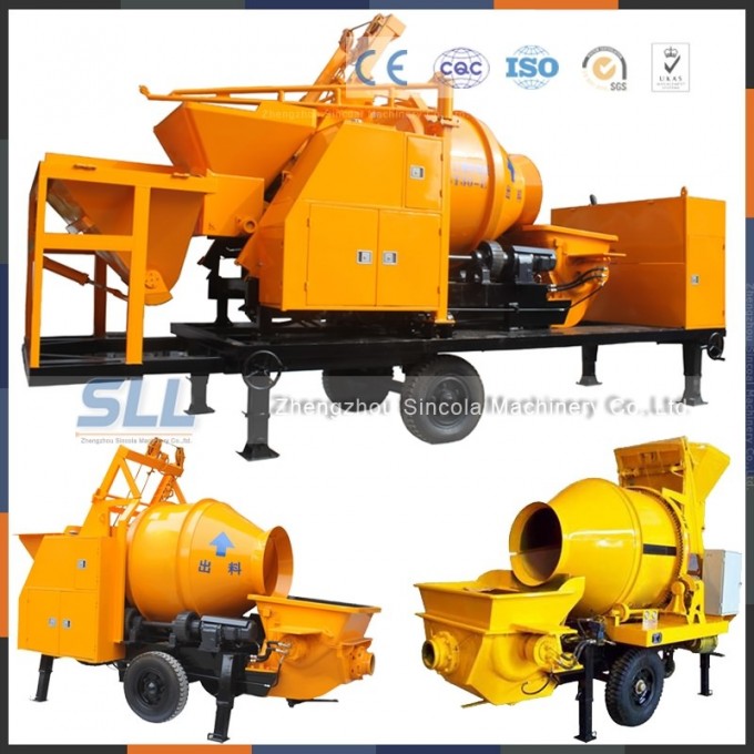 Hand Operation Electric Drive Concrete Pump Mixer Truck Cost Image1