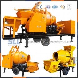 Hand Operation Electric Drive Concrete Pump Mixer Truck Cost