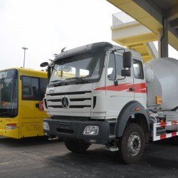 Mercedes Benz Technology Beiben 6X4 8m3 Concrete Mixer Truck