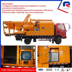 Jbt40-L Truck Mounted Concrete Mixer with Pump for Sale