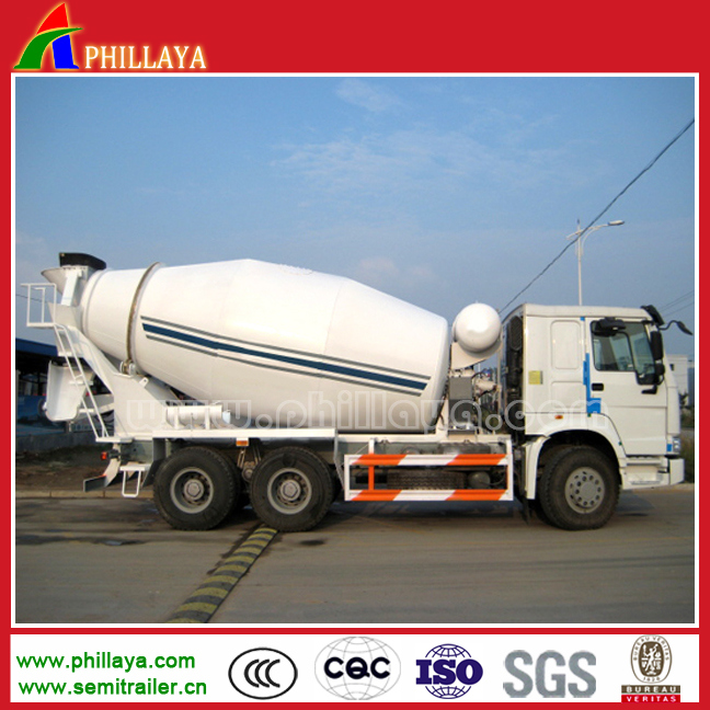 6-10cbm Tank Truck Concrete Mixer Image1