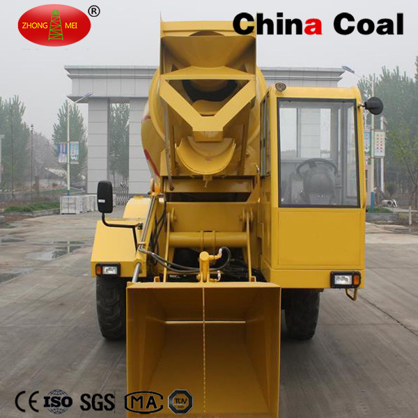 2.5 Cbm Self Loading Pump Truck Concrete Mixers Image1