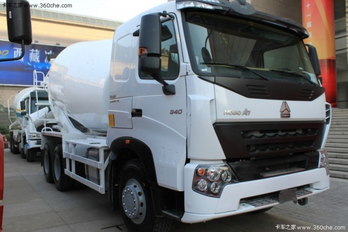 HOWO A7 6X4 300HP Concrete Mixer Truck Image1