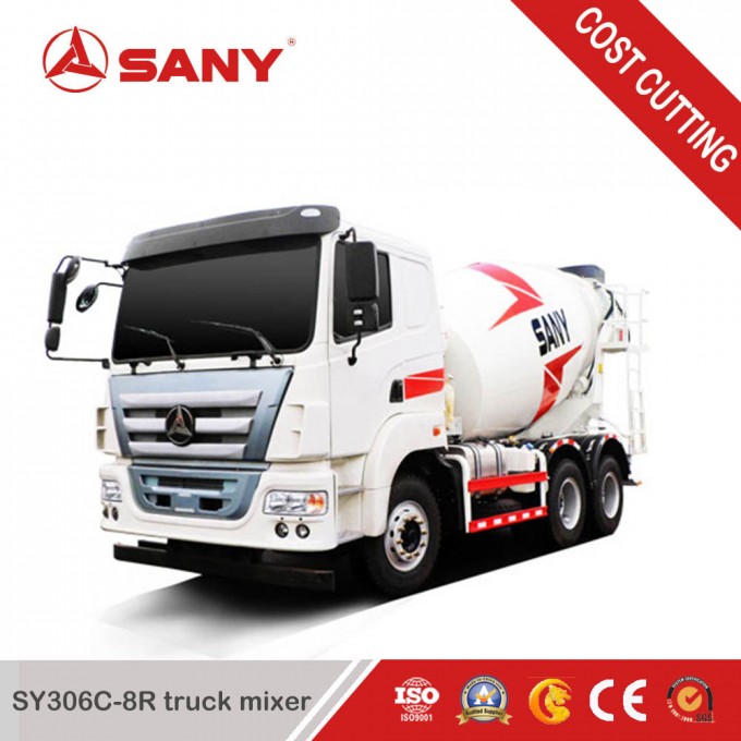 Sany Sy306c-8 (R) 6 Cubic Meter Right Hand Drive Concrete Mixer Truck for Sale Image1