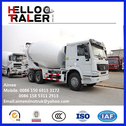 HOWO 10cbm 6X4 Concrete Mixer Truck for Africa Image1