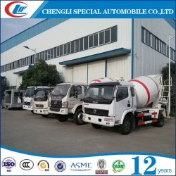 4cbm 5cbm 6 Wheels Concrete Truck Mixer