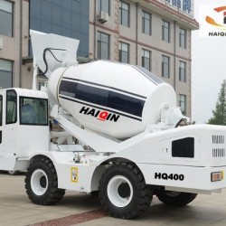 Strong 4.0 Self Loading Mobile Concrete Mixer Truck (HQ400) with Ce, SGS