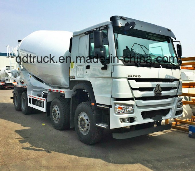 8-12 m3 concrete mixer truck, HOWO cement mixer truck Image1