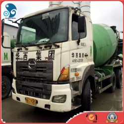 Concrete Machine Hino Brand 2012year Manufactured Used Mixer Truck