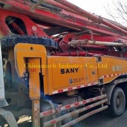 38m 42m 48m 52m 56m Used Sany Concrete Pump Truck with Good Quality