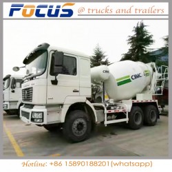 Dealership Price of Cimc Shacman Concrete Mixer Tank Truck for Construction