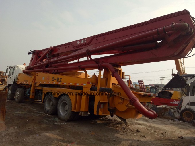 Used Sany Concrete Pump 43 Meters Pump Truck Image1