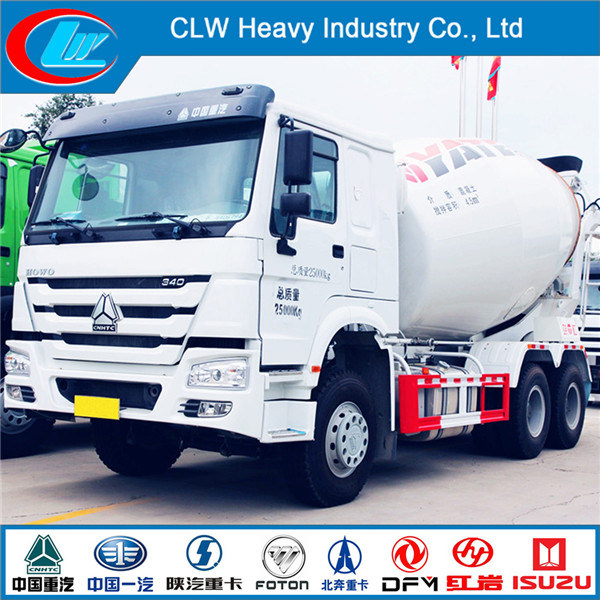 6X4 6 Cbm 8 Cbm HOWO Concrete Transit Mixer Truck Image1