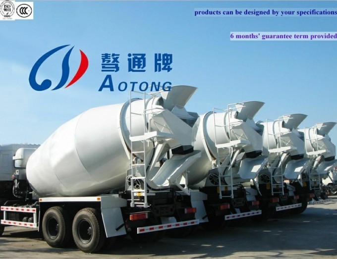 8cbm 6*4 Concrete Tanker Mixing Truck Image1