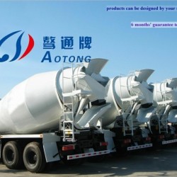 8cbm 6*4 Concrete Tanker Mixing Truck