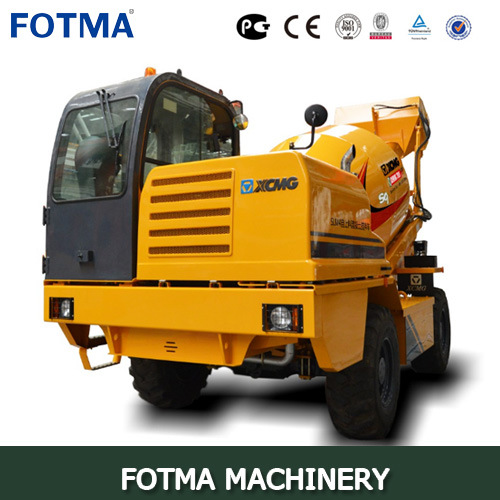 XCMG Slm4 Self-Feeding Concrete Mixing Truck Image1