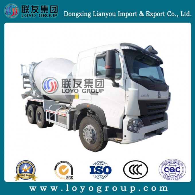 Sinotruk HOWO A7 10wheel 10cubic Concrete Mixer Truck Image1