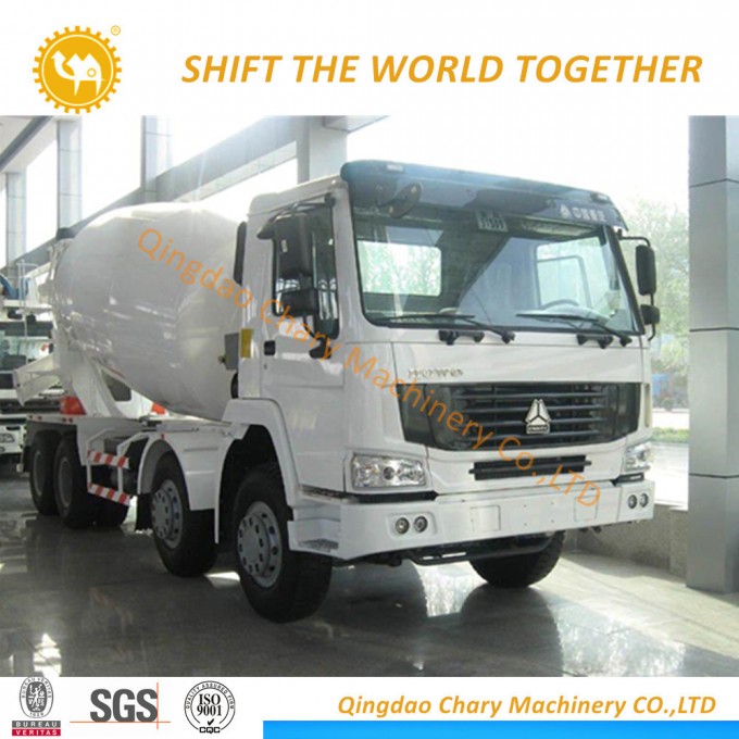 Sinotruk HOWO 8X4 12m3 Concrete Mixer Truck Image1