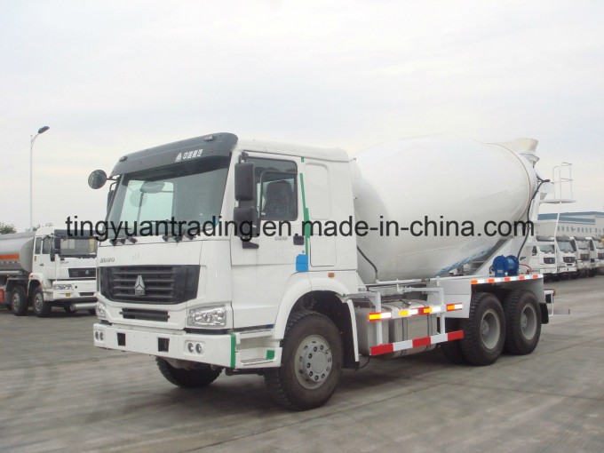 10 Wheels HOWO Concrete Mixer Truck with Low Price Image1
