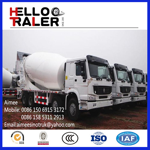 HOWO 6X4 12m3 Concrete Mixer Truck Image1