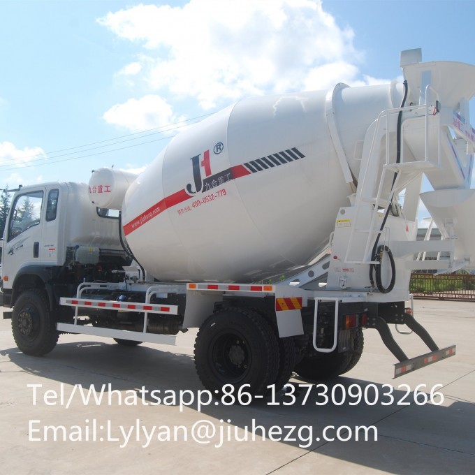 Top Pick! Jiuhe Brand Concrete Mixer Truck/Transpot Concrete Mixer Image1
