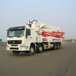 Truck-Mounted Concrete Boom Pump of 24m, 37m, 39m, 48m