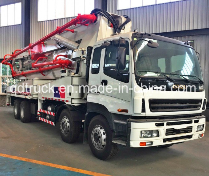 HOWO 38m 42m 52m ISUZU concrete pump truck Image1