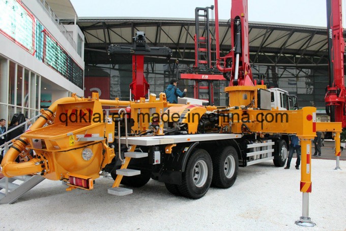 China Truck Sinotruk HOWO 37m Concrete Pump Truck Image1