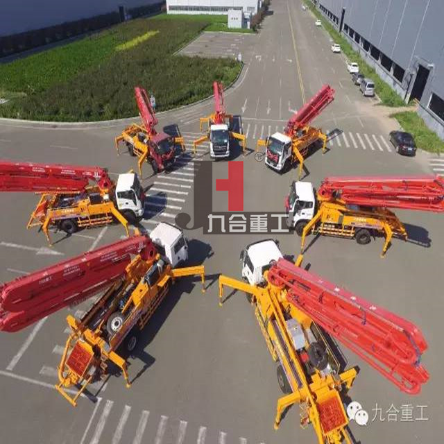 38m Portable Truck Mounted Concrete Pump Truck Image1