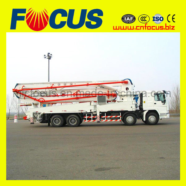 42m Mobile Concrete Pump Truck with Boom Image1