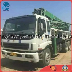 37m 2003 26ton/10cylinders 8*4-LHD-Drive Concrete-Transform SGS/Ce Used Isuzu-Chassis Schwing-Pump T