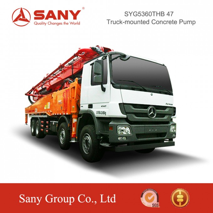Sany 47m Sany Concrete Pump Truck Image1