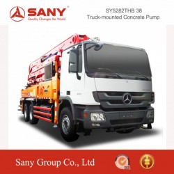 Sany 38m Concrete Pump Truck of Small Diesel Concrete Pump